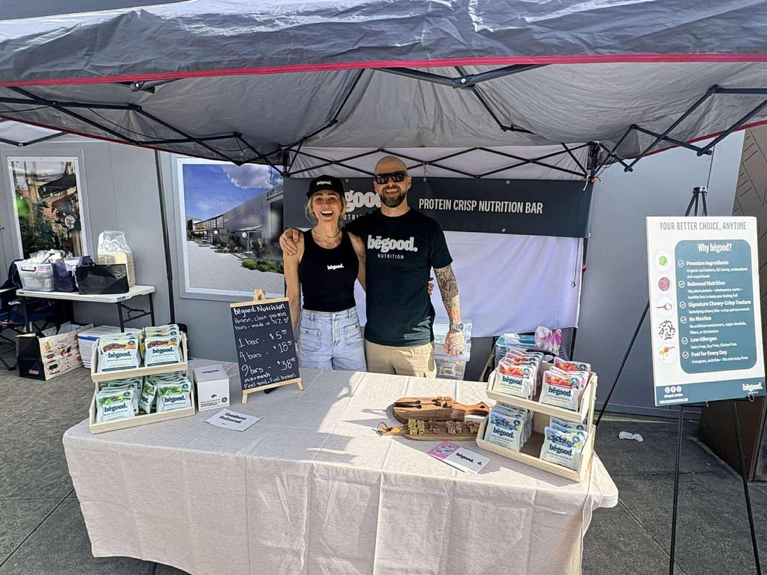 bēgood. Nutrition at the Takapuna Markets!